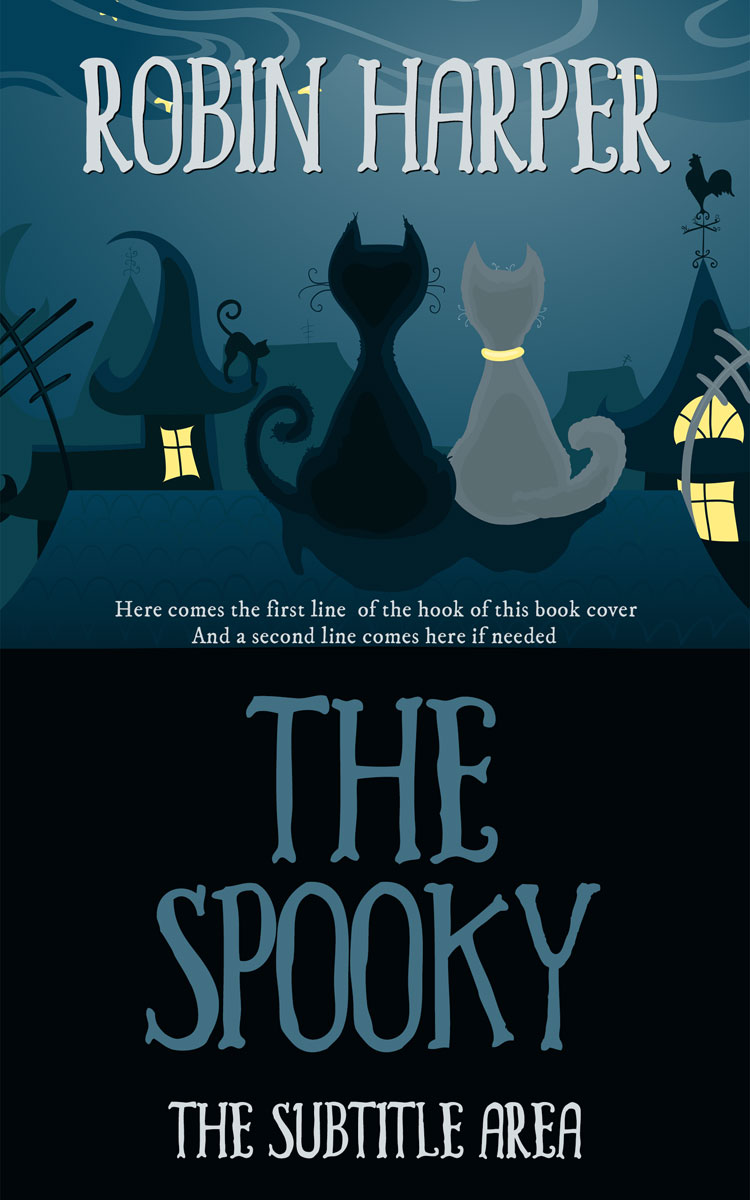 2D view of Black Pearl #15696 - Premade Paranormal & Urban Book Cover