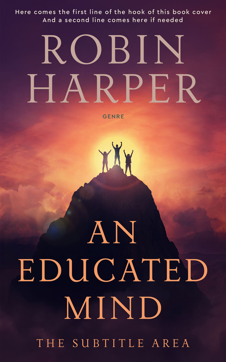 2D view of Japonica #15709 - Premade Self-Improvement & Self-Help Book Cover