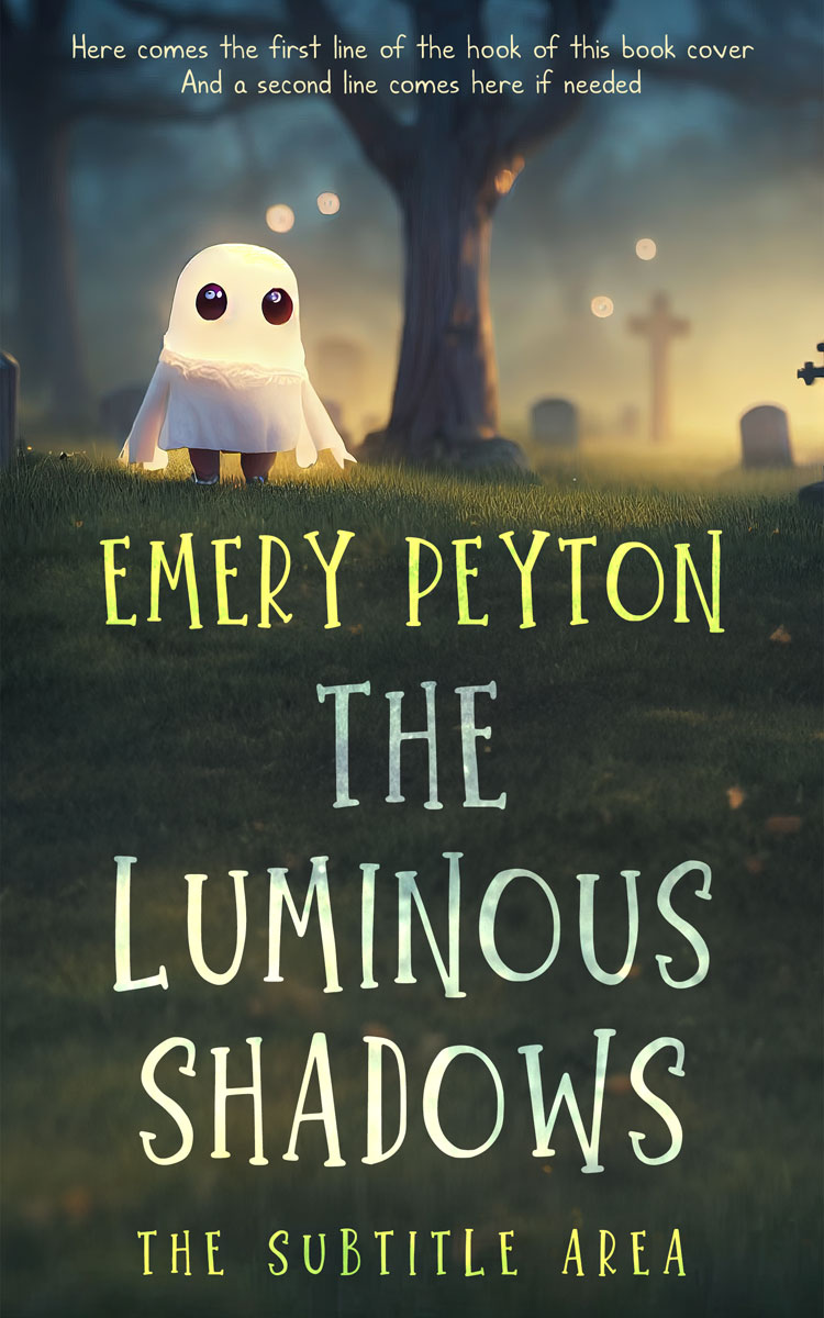 2D view of Premade Children's Book Cover - Cape Cod