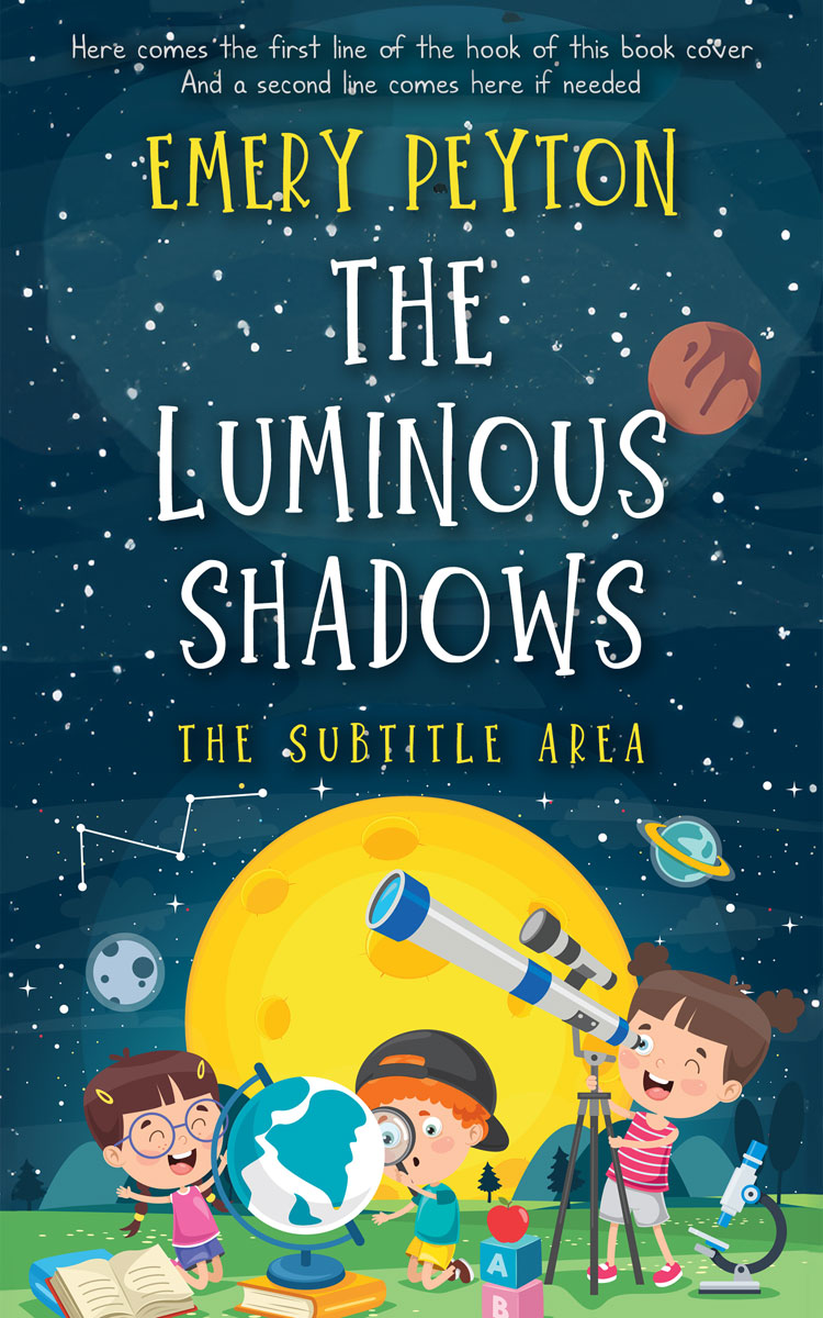 2D view of Premade Paranormal & Urban Book Cover - Elephant