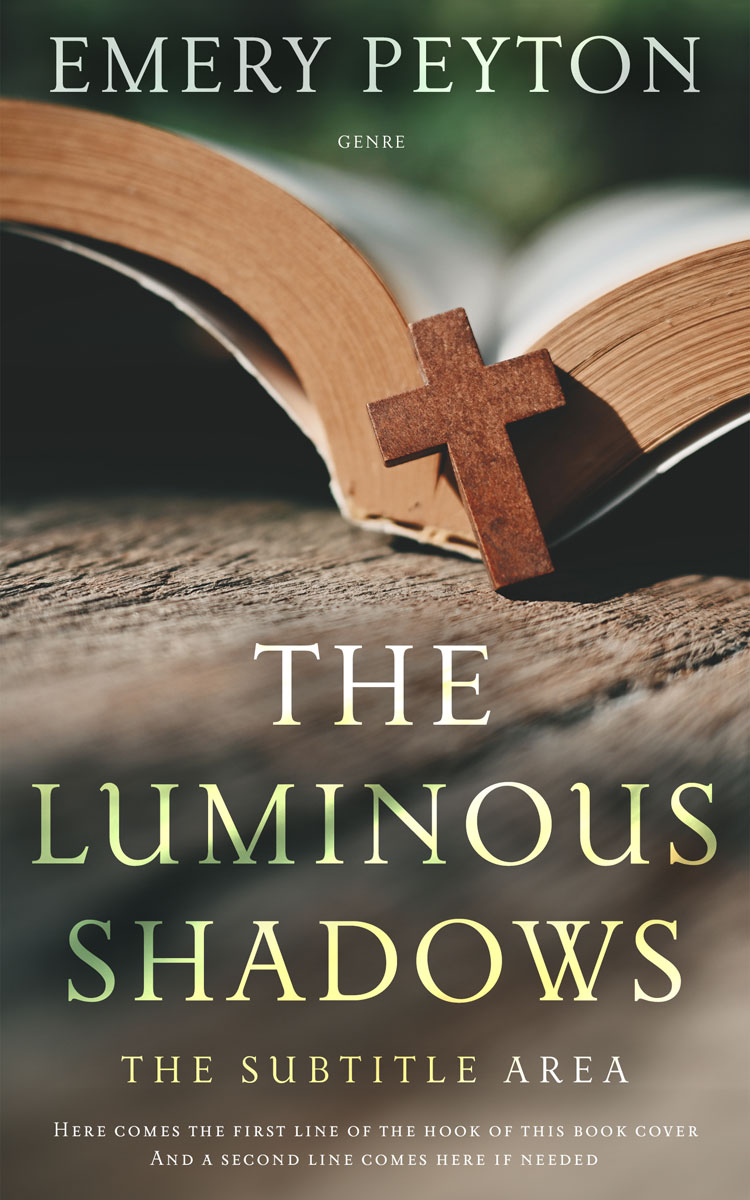 2D view of Premade Religion & Spirituality Book Cover - Armadillo