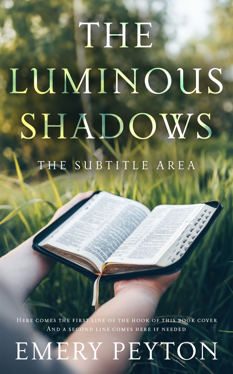 2D view of Lunar Green #15730 - Premade Religion & Spirituality Book Cover