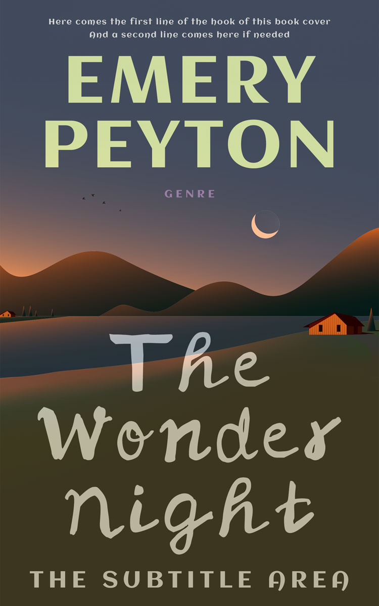 2D view of Armadillo #15736 - Premade Mystery & Thriller & Suspense Book Cover