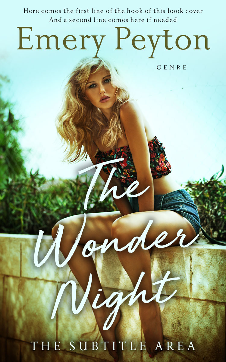 2D view of Iceberg #15741 - Premade Teen & Young Adult Book Cover