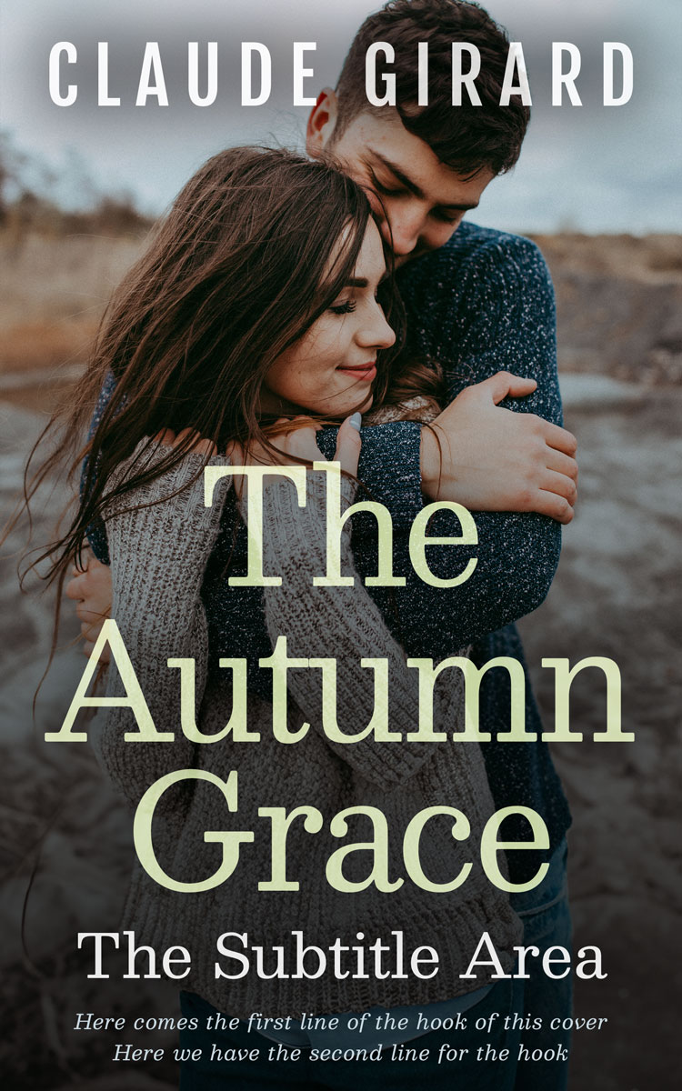 2D view of Heavy Metal #15775 - Premade Romance Book Cover