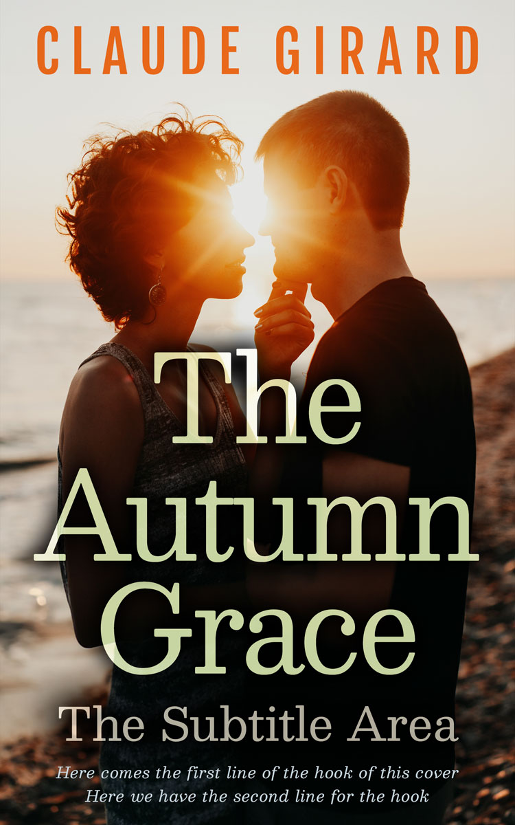 2D view of Akaroa #15776 - Premade Romance Book Cover