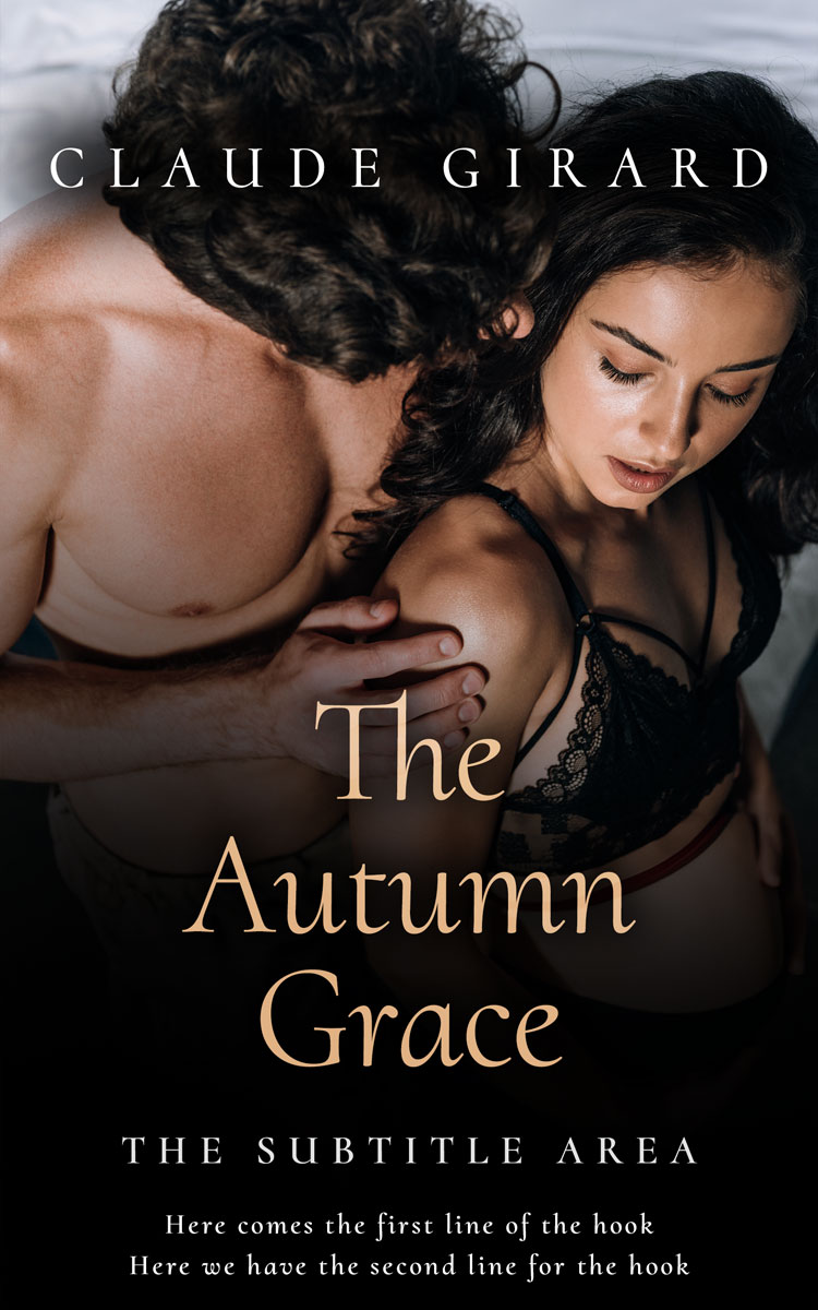 2D view of Premade Erotica Book Cover - Quicksand