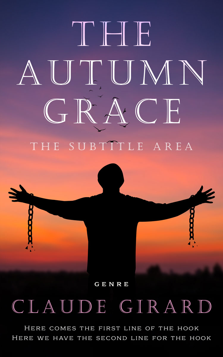 2D view of Steel Gray #15817 - Premade Religion & Spirituality Book Cover