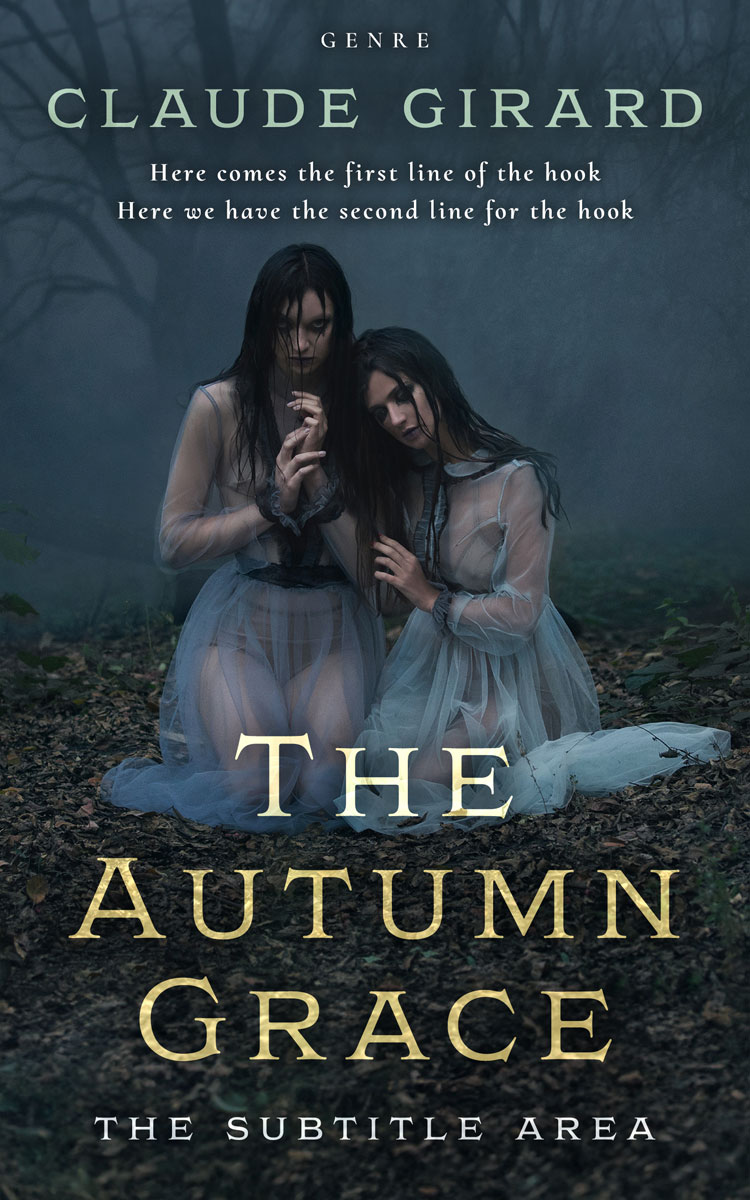 2D view of Outer Space #15820 - Premade Horror Book Cover