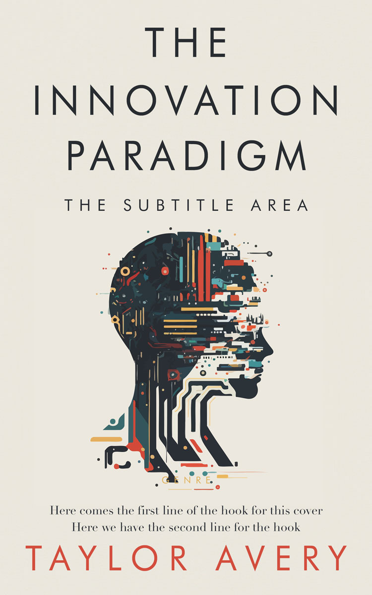 2D view of Pearl Bush #15870 - Premade Science Fiction Book Cover