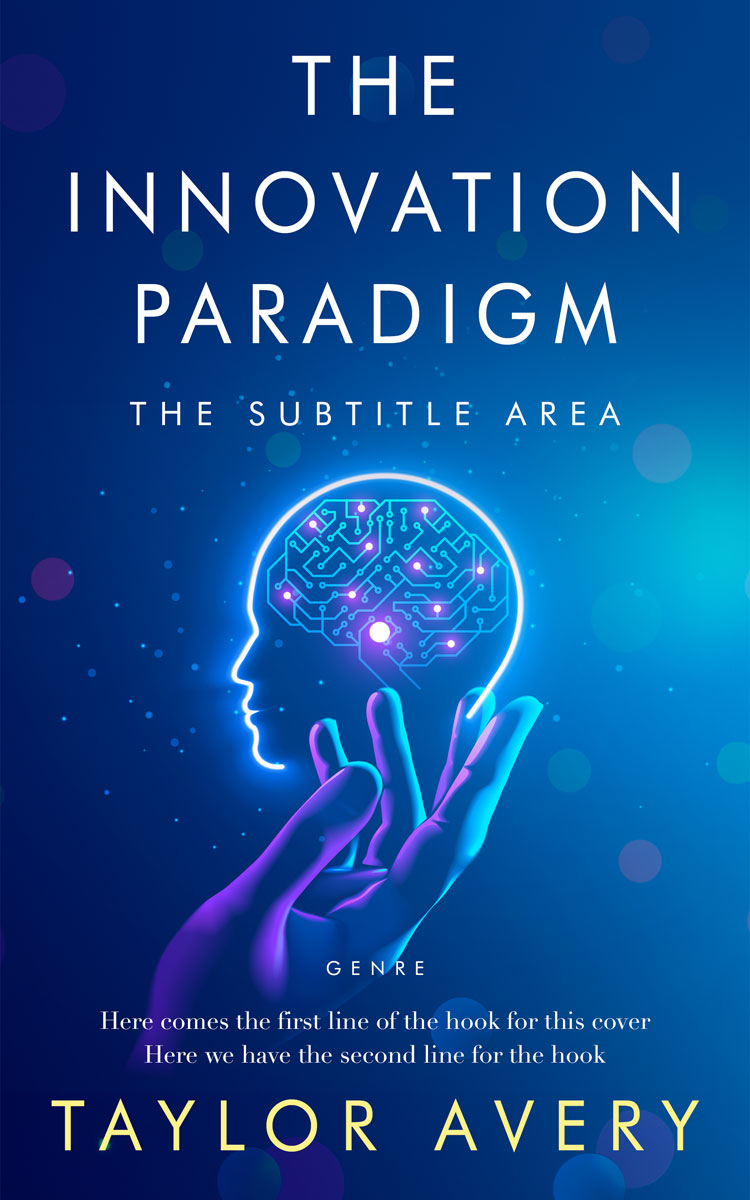 2D view of Catalina Blue #15871 - Premade Science Fiction Book Cover