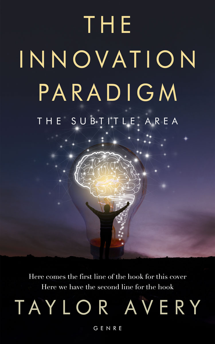 2D view of Premade Self-Improvement & Self-Help Book Cover - Shark