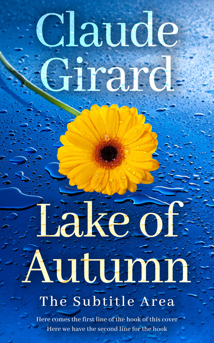 2D view of Tory Blue #15880 - Premade Nature Book Cover