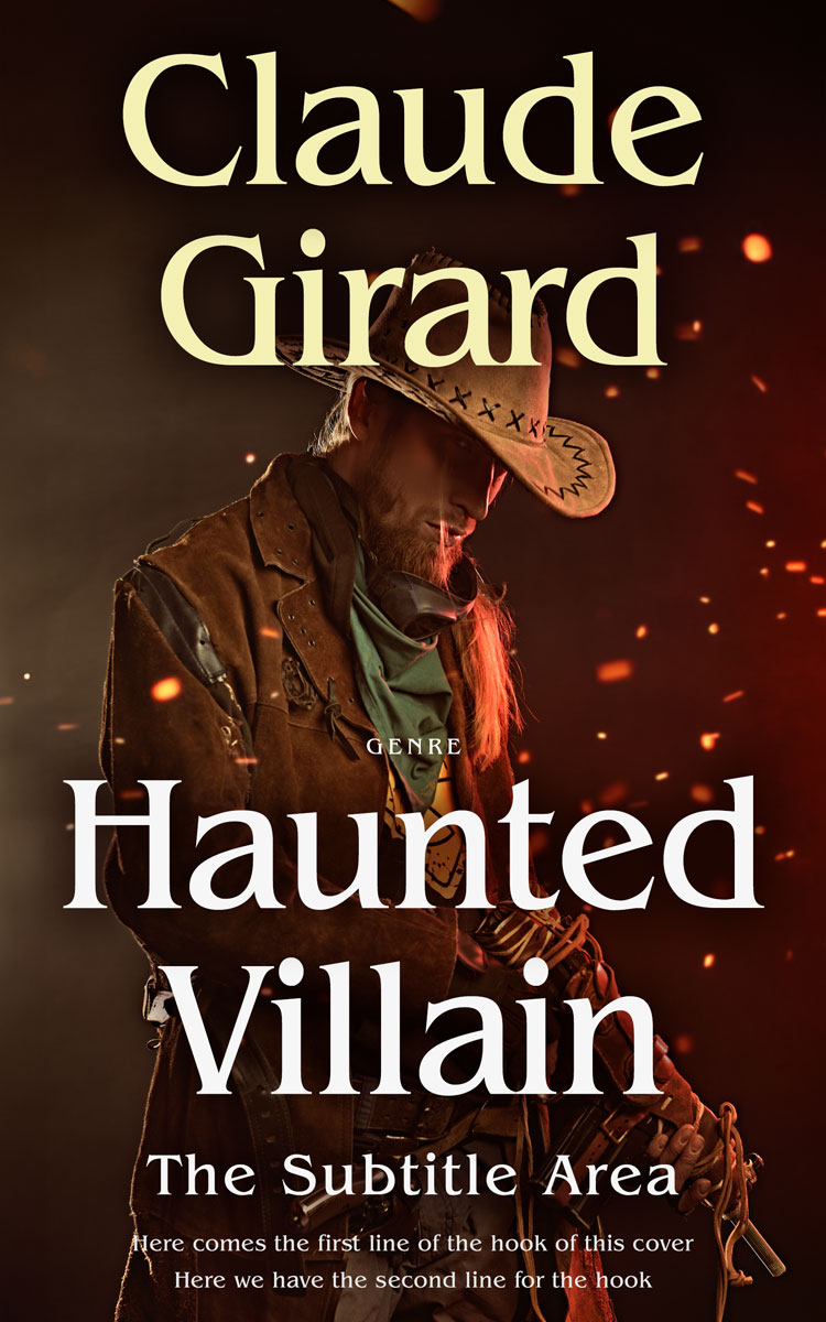 2D view of Graphite #15889 - Premade Action & Adventure Book Cover