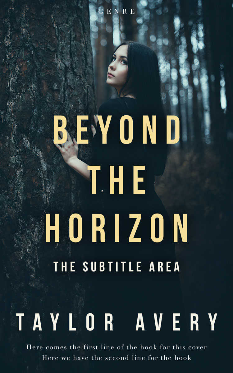 2D view of Timber Green #15906 - Premade Mystery & Thriller & Suspense Book Cover