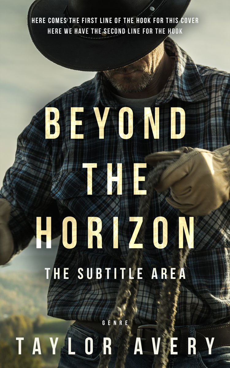 2D view of Foggy Gray #15912 - Premade Romance Book Cover