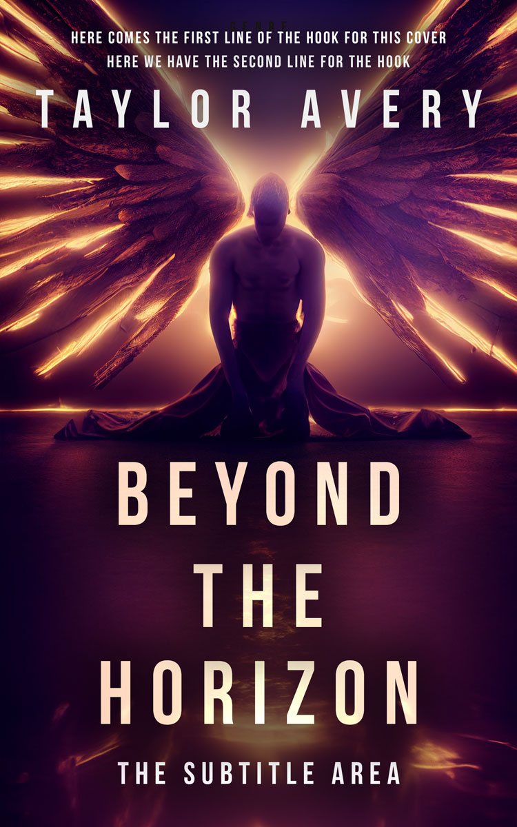 2D view of Loulou #15917 - Premade Religion & Spirituality Book Cover | BookCoverZone