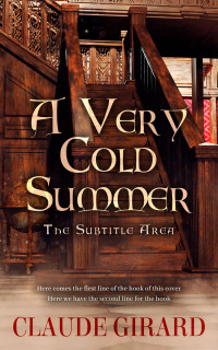 2D view of Cedar #15931 - Premade Historical Book Cover