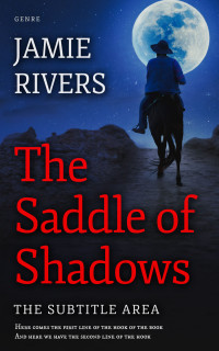 2D view of Premade Action & Adventure Book Cover - Mirage