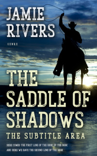 2D view of Premade Action & Adventure Book Cover - Mirage