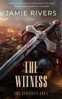 2D view of Premade Fantasy Book Cover - Cocoa Brown