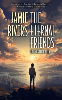 2D view of Premade Science Fiction Book Cover - Ship Gray