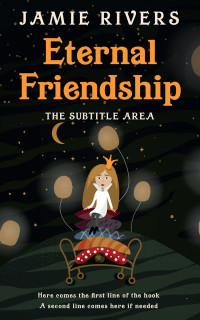 2D view of Black #16074 - Premade Fantasy Book Cover