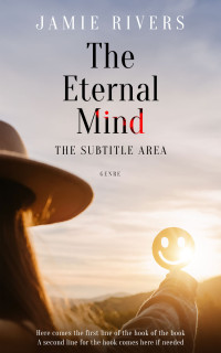 2D view of Premade Religion & Spirituality Book Cover - Swirl