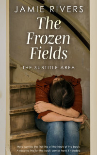 2D view of Premade Literary Fiction Book Cover - Tobacco Brown