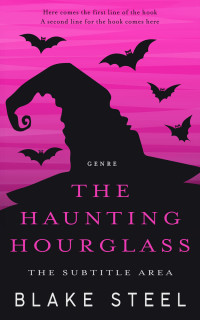 2D view of Cerise #16167 - Premade Horror Book Cover