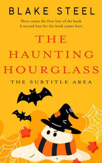 2D view of Premade Children's Book Cover - Lightning Yellow