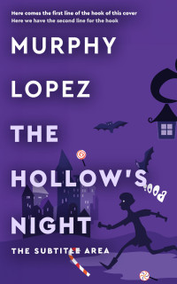 2D view of Premade Horror Book Cover - Minsk