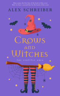 2D view of Premade Children's Book Cover - Blue Marguerite