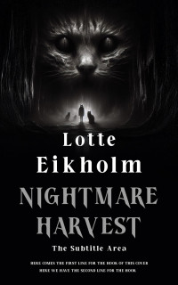 2D view of Cod Gray #16239 - Premade Horror Book Cover