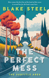 2D view of Paradiso #16324 - Premade Literary Fiction Book Cover