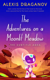 2D view of Vivid Violet #16377 - Premade Science Fiction Book Cover