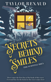 2D view of Premade Chick Lit Book Cover - Pickled Bluewood