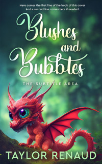 2D view of Premade Fantasy Book Cover - Outer Space