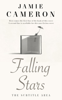 2D view of Premade Poetry Book Cover - Ecru White