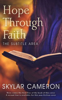 2D view of Bleached Cedar #16515 - Premade Religion & Spirituality Book Cover