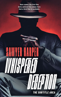 2D view of Premade Mystery & Thriller & Suspense Book Cover - Shark