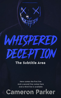 2D view of Premade Mystery & Thriller & Suspense Book Cover - Mirage