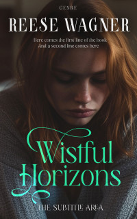 2D view of Cocoa Brown #16626 - Premade Literary Fiction Book Cover