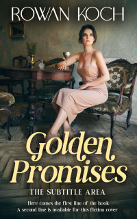 2D view of Premade Romance Book Cover - Heavy Metal