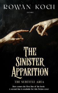 2D view of Premade Mystery & Thriller & Suspense Book Cover - Chino