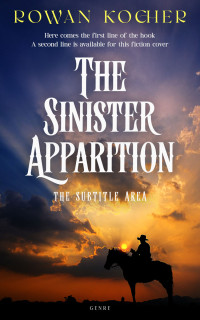 2D view of Charade #16667 - Premade Horror Book Cover