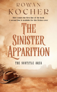 2D view of Premade Mystery & Thriller & Suspense Book Cover - Chamois