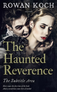 2D view of Premade Horror Book Cover - Bison Hide