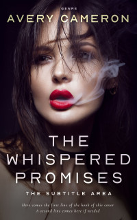 2D view of Cocoa Brown #16817 - Premade Mystery & Thriller & Suspense Book Cover