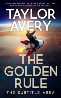 2D view of Rodeo Dust #17029 - Premade Science Fiction Book Cover